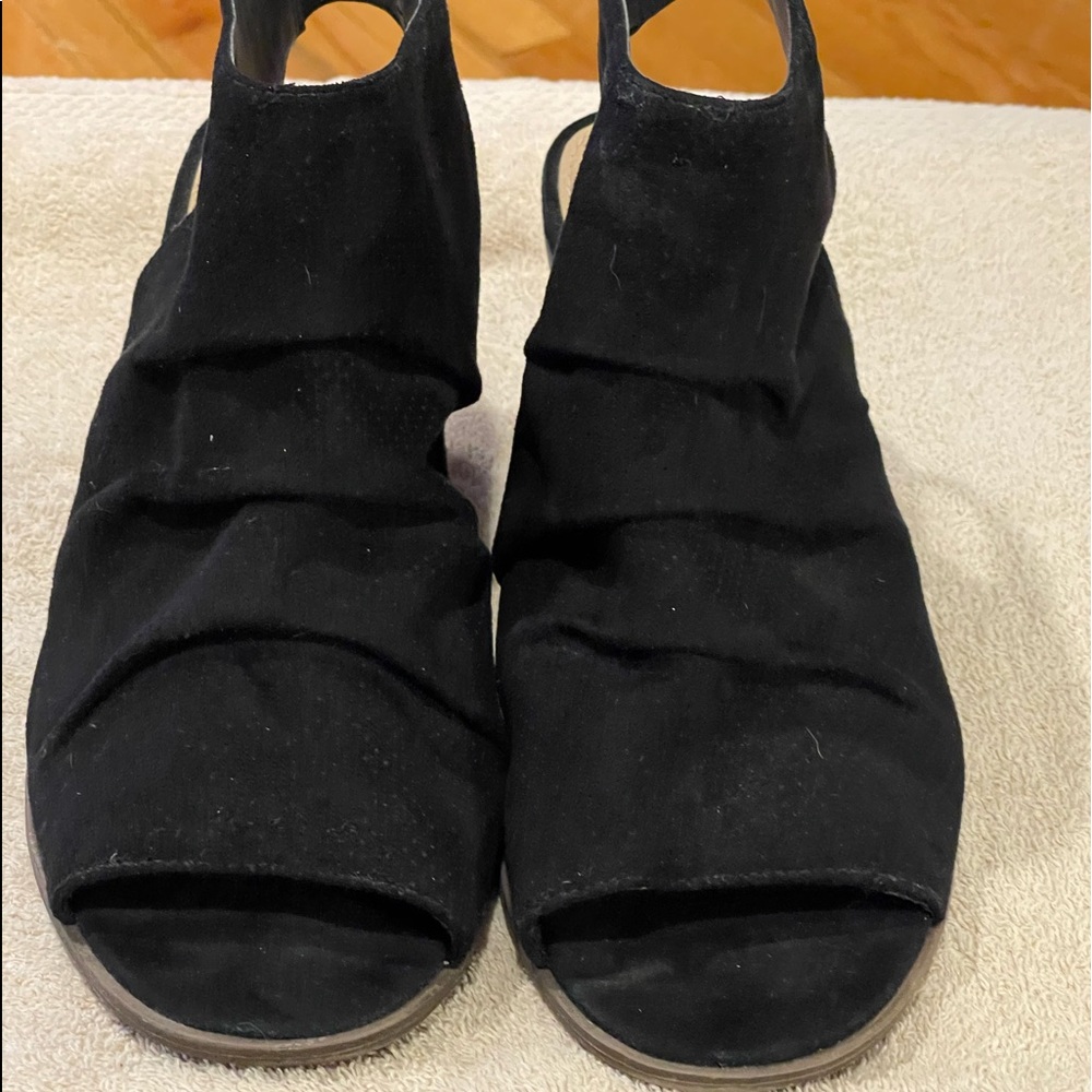 Womens time and tru heeled sandals size 11